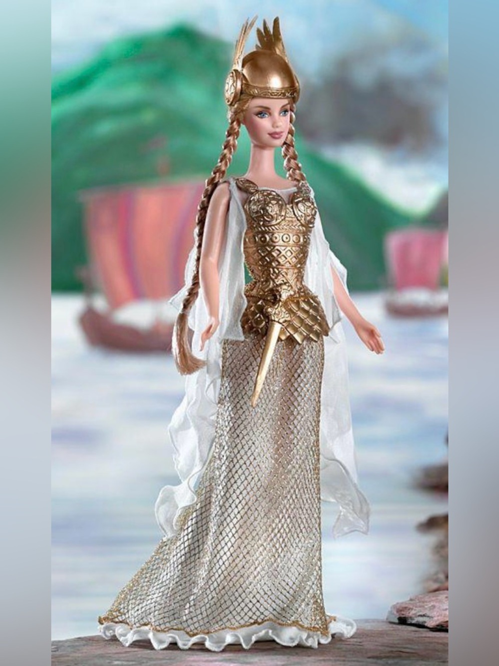 2003 Barbie Princess of the Vikings Doll  Dolls of the World Collector Edition